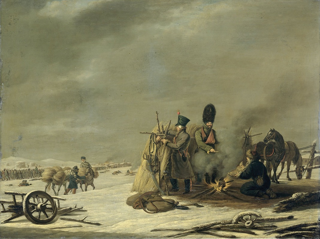 Johannes Hari - Bivouac at Molodechno, 3-4 December 1812; an episode from Napoleon’s Retreat from Russia