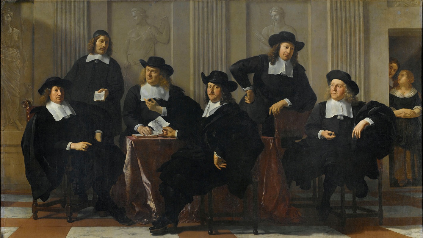 Karel Dujardin - The Regents of the Spinhuis and Nieuwe Werkhuis, Amsterdam