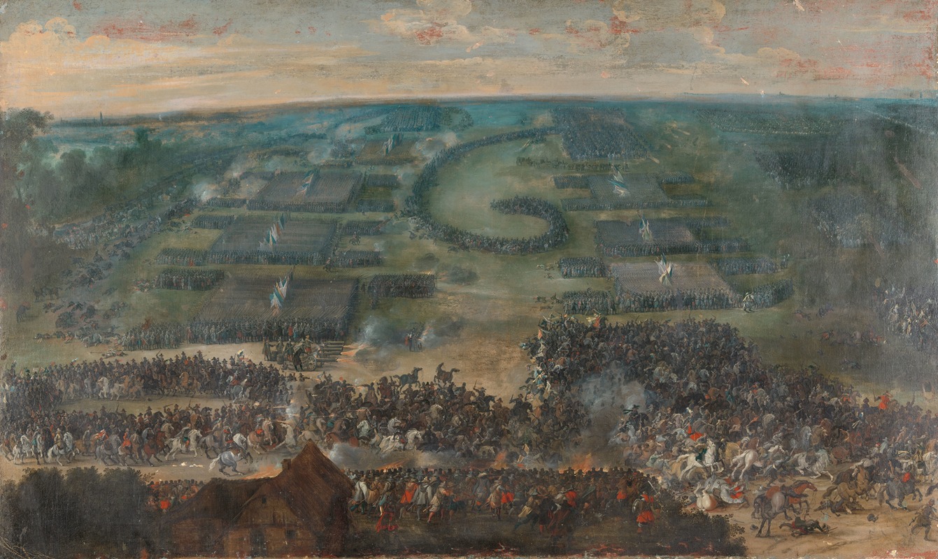 Peter Snayers - The Battle of Fleurus, 1622