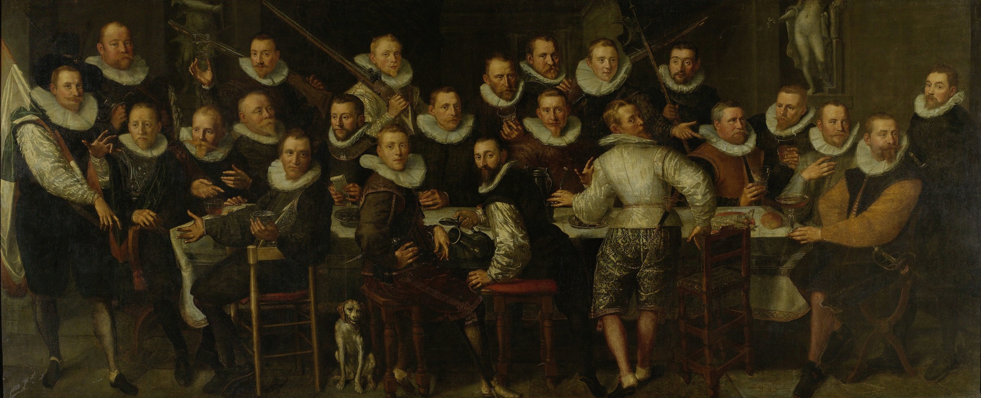 Pieter Isaacsz. - The Company of Captain Gillis Jansz Valckenier and Lieutenant Pieter Jacobsz Bas, Amsterdam, 1599