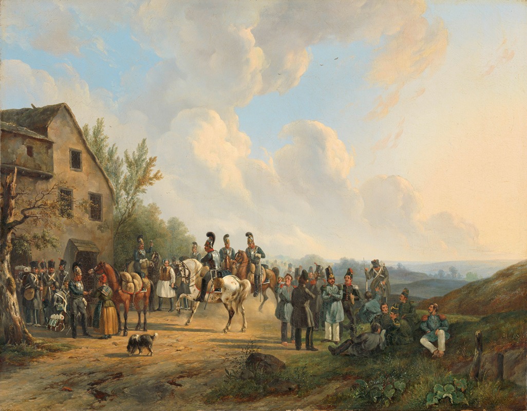 Wouterus Verschuur - Scene from the Ten Days’ Campaign against the Belgian Revolt, August 1831