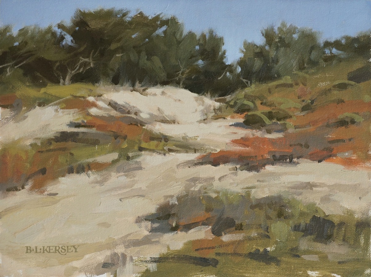 Laurie Kersey - In the Dunes, Pebble Beach