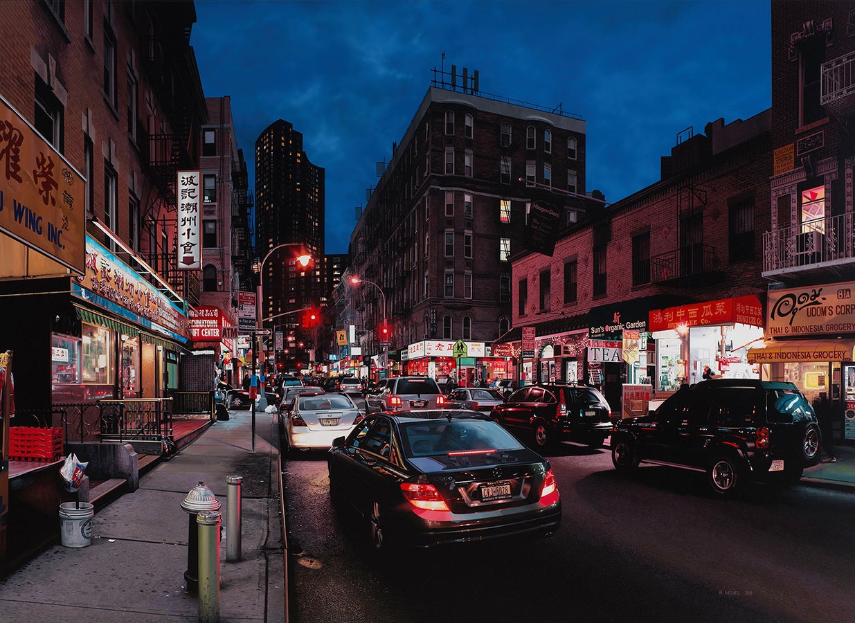 Bayard Street by Bertrand Meniel Artvee