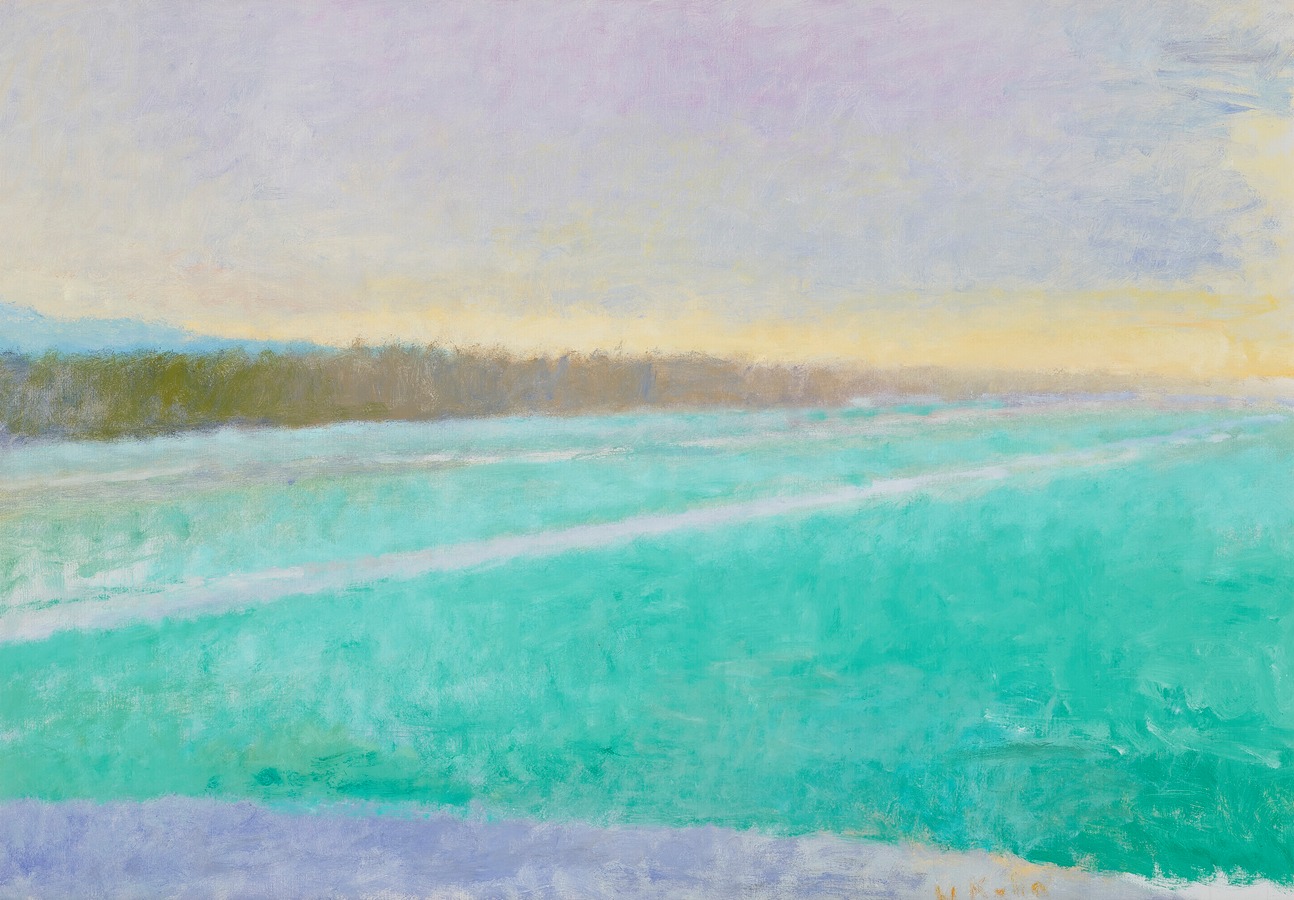 Lebanon, New Hampshire Municipal Airport by Wolf Kahn Artvee