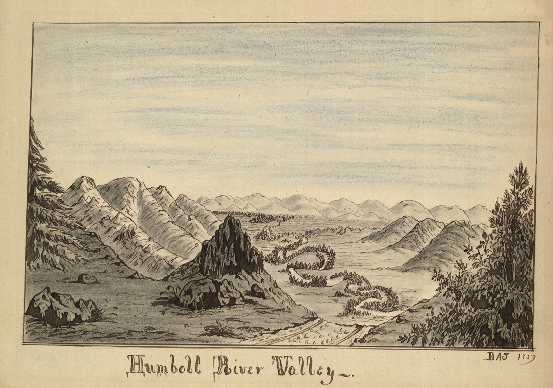 Daniel A. Jenks - Humbolt River Valley