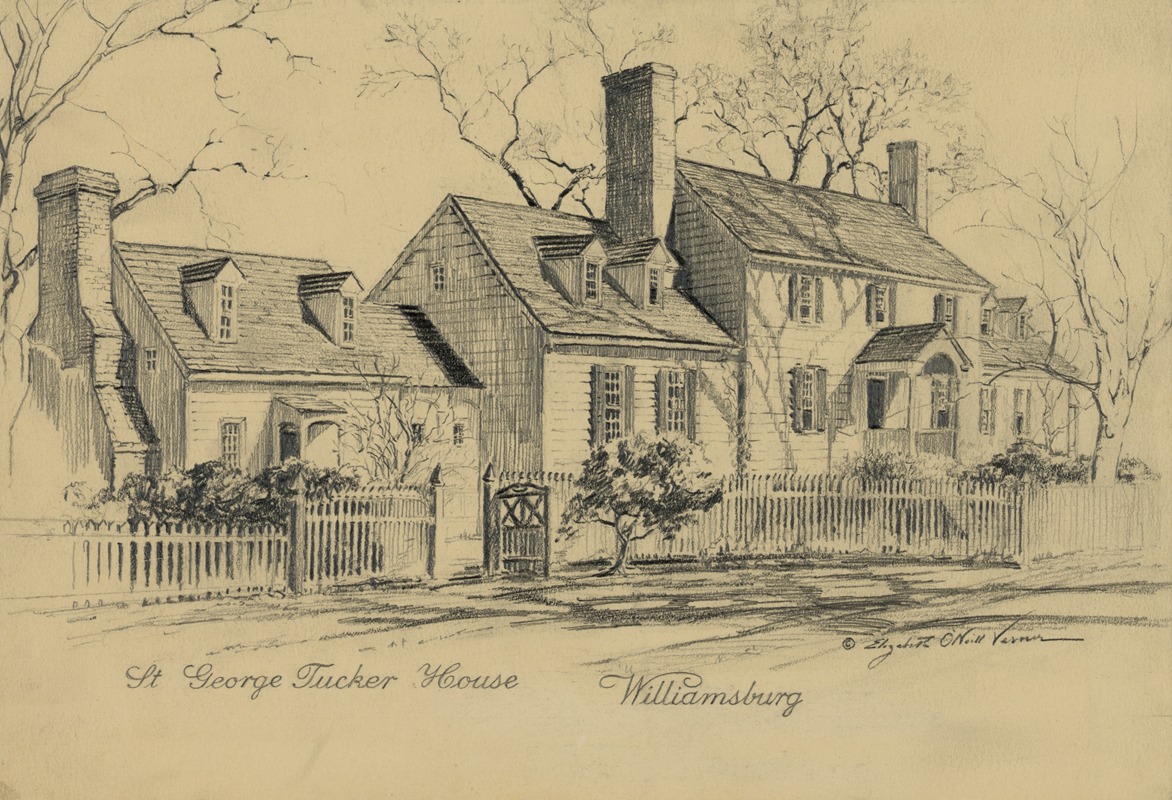 Elizabeth O'Neill Verner - St. George Tucker House Williamsburg