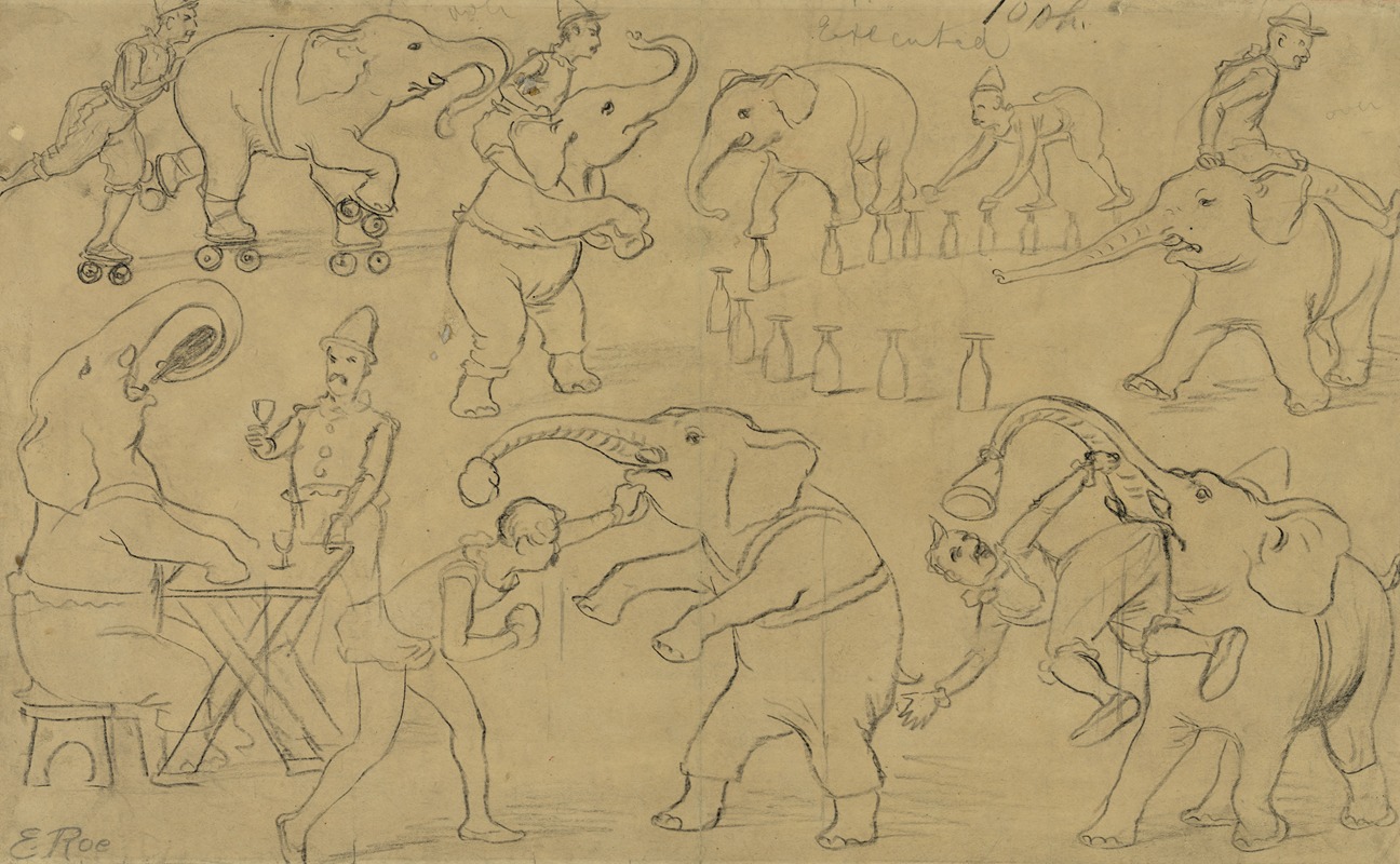 Emil Rothengatter - Circus sketches