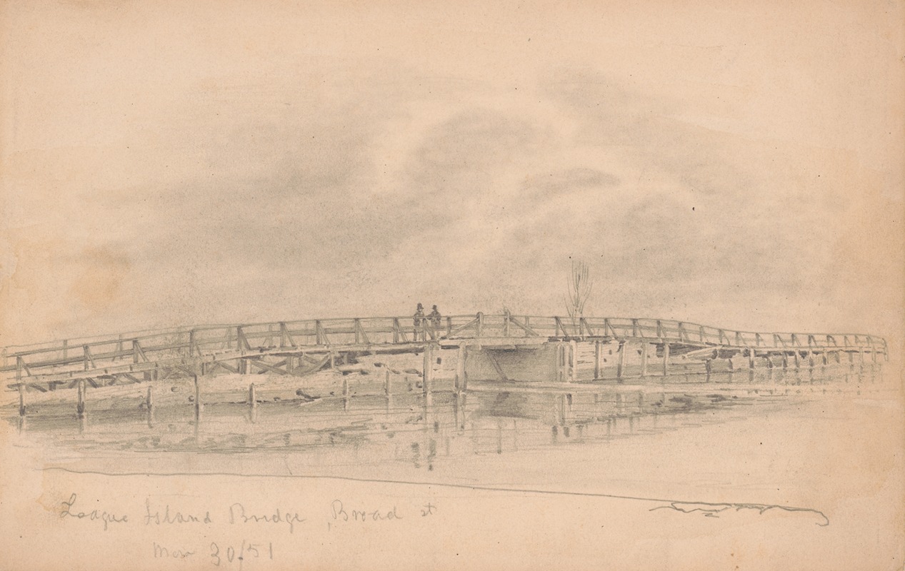 James Fuller Queen - League Island Bridge, Broad St., Mar. 30