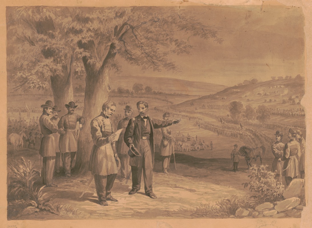 James Fuller Queen - Lee’s surrender, Civil War