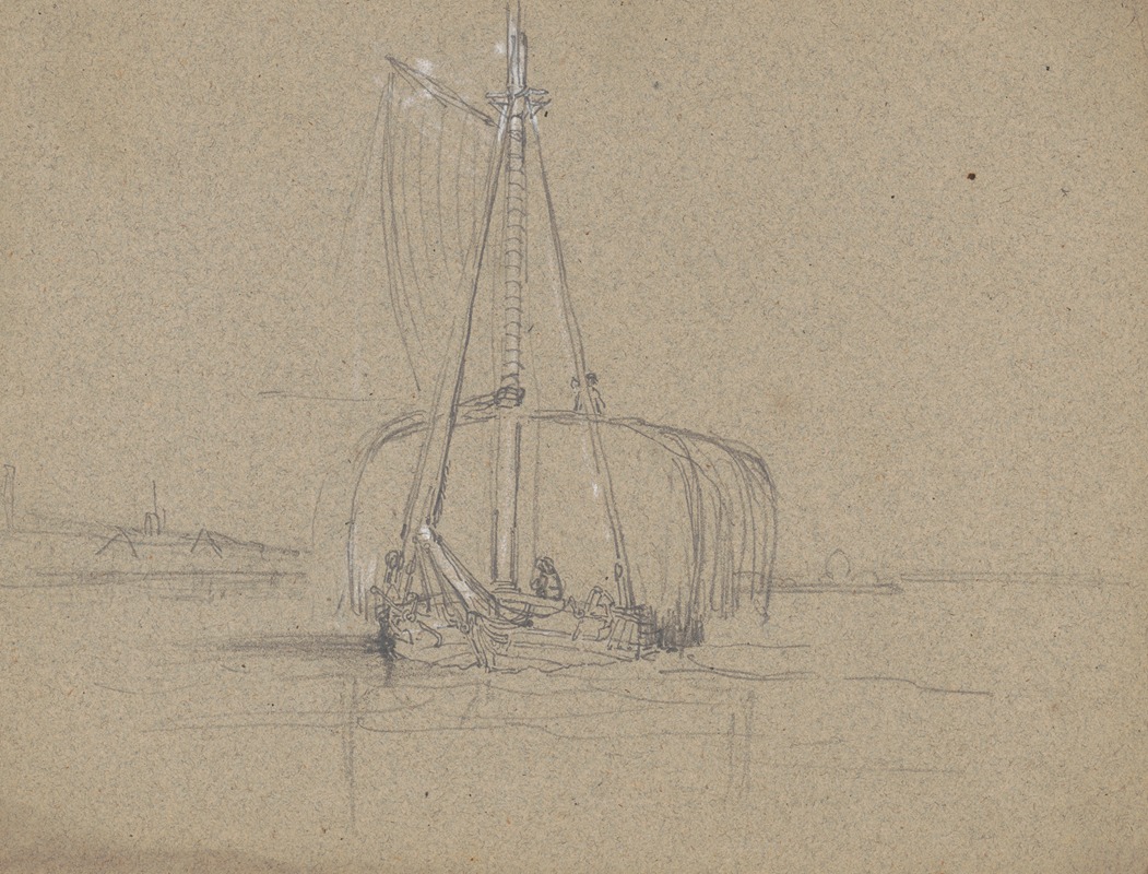 James Fuller Queen - Sailboat loaded with hay