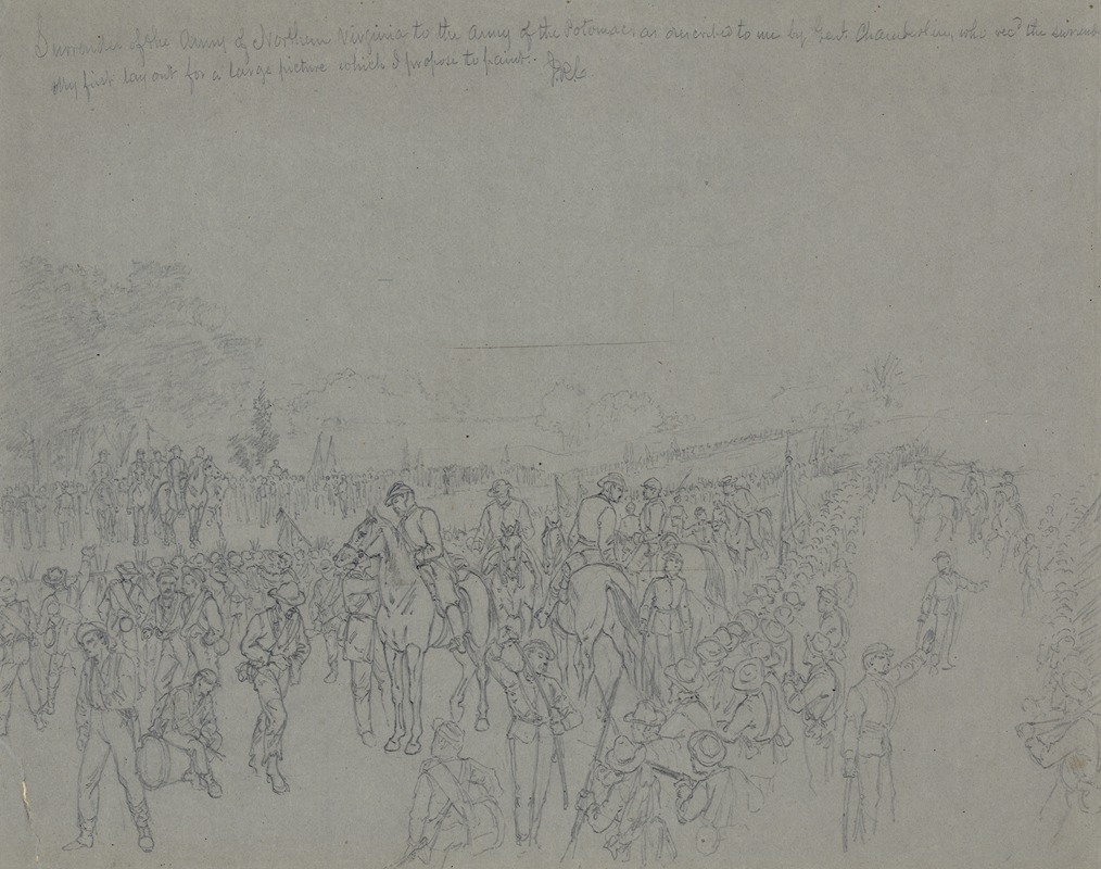 John R. Chapin - Surrender of the Army of Northern Virginia to the Army of the Potomac
