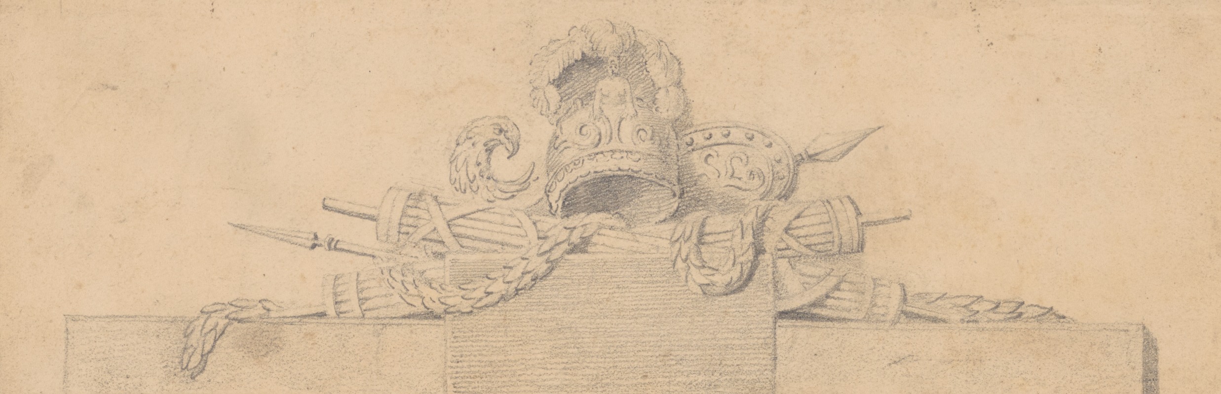 John Rubens Smith - Partial design for heraldic embelm