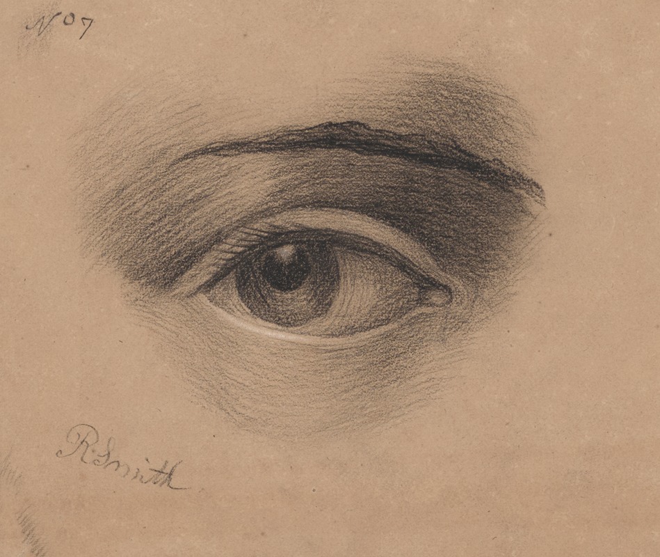 Richard Sanger Smith - Eye study, no. 7