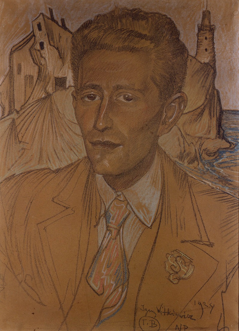 Stanisław Ignacy Witkiewicz - Portrait of Mr. Grossmann