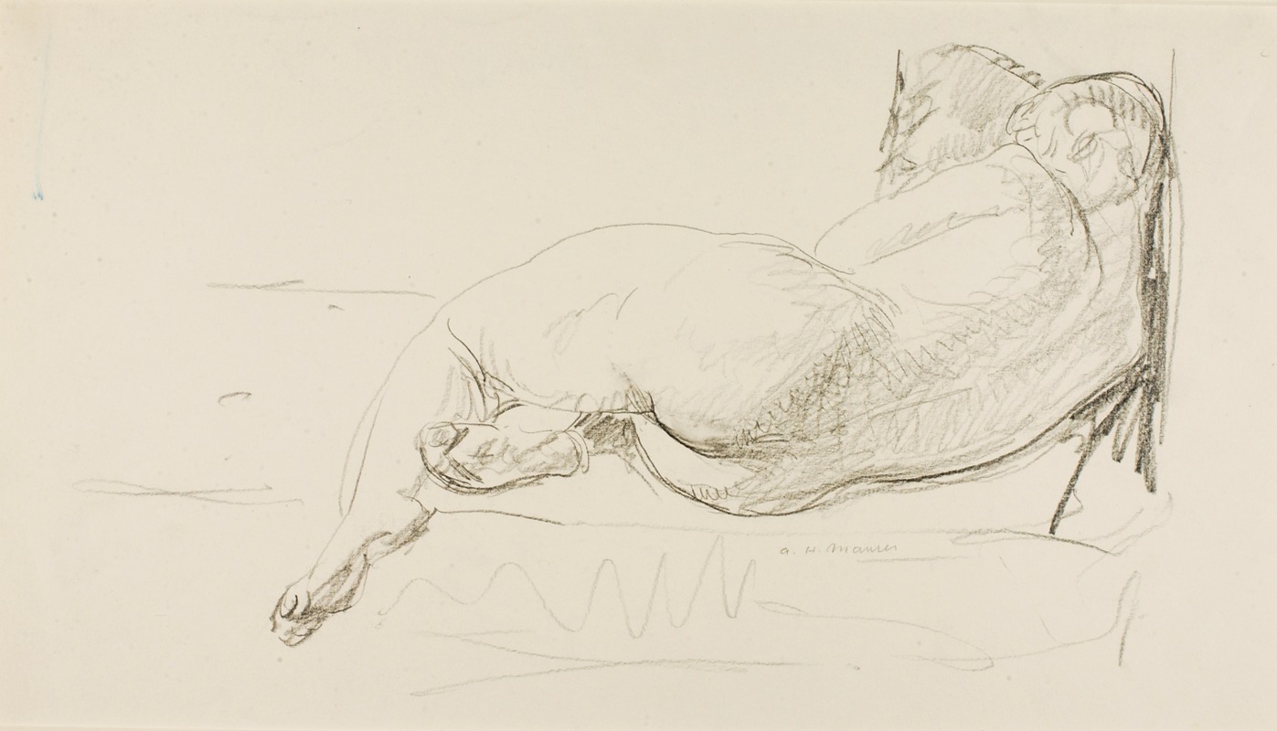 Alfred Henry Maurer - Reclining Nude