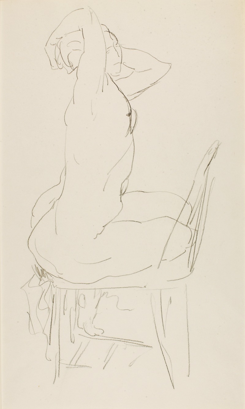 Alfred Henry Maurer - Seated Nude