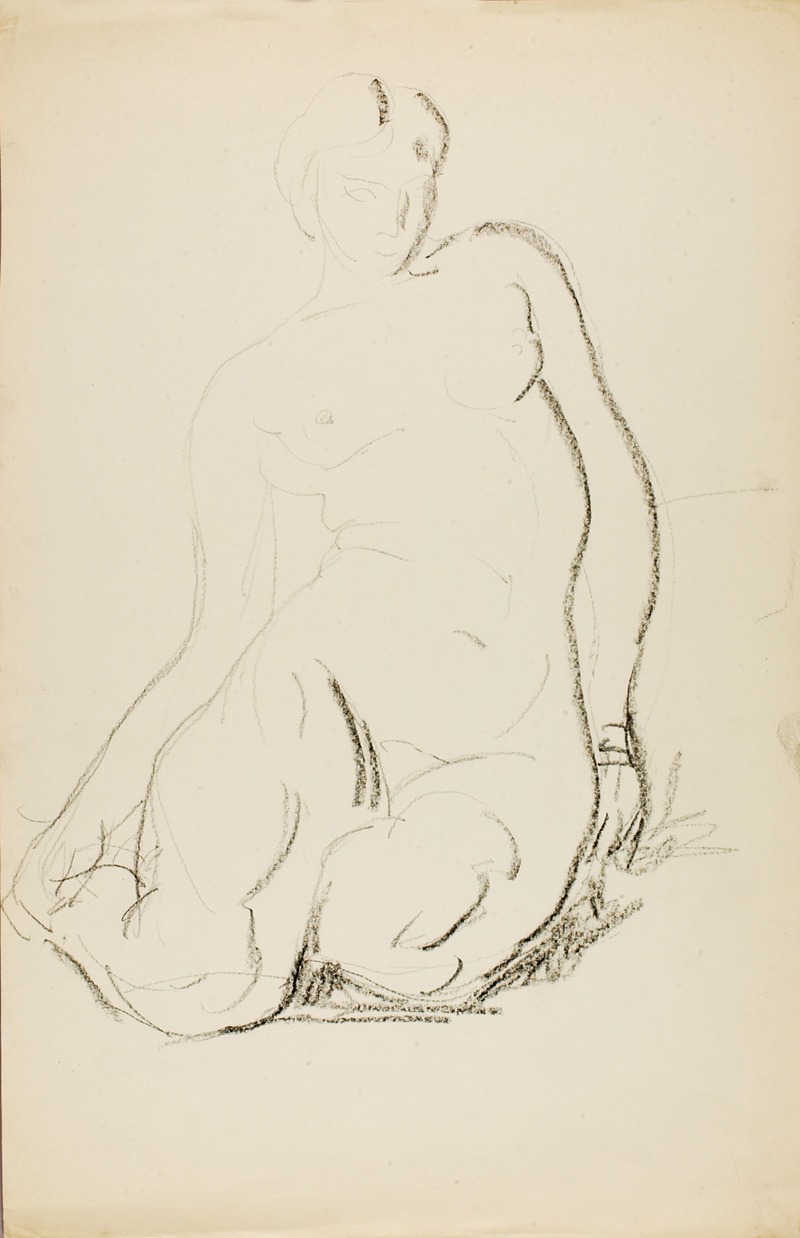 Alfred Henry Maurer - Seated Nude