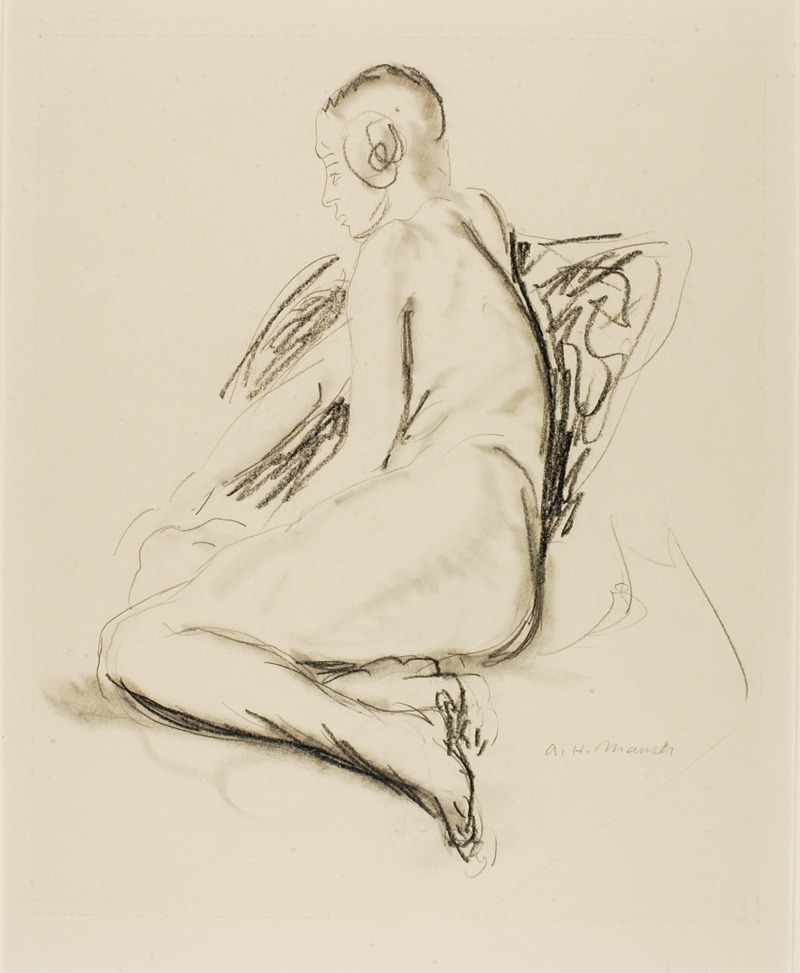 Alfred Henry Maurer - Seated Nude