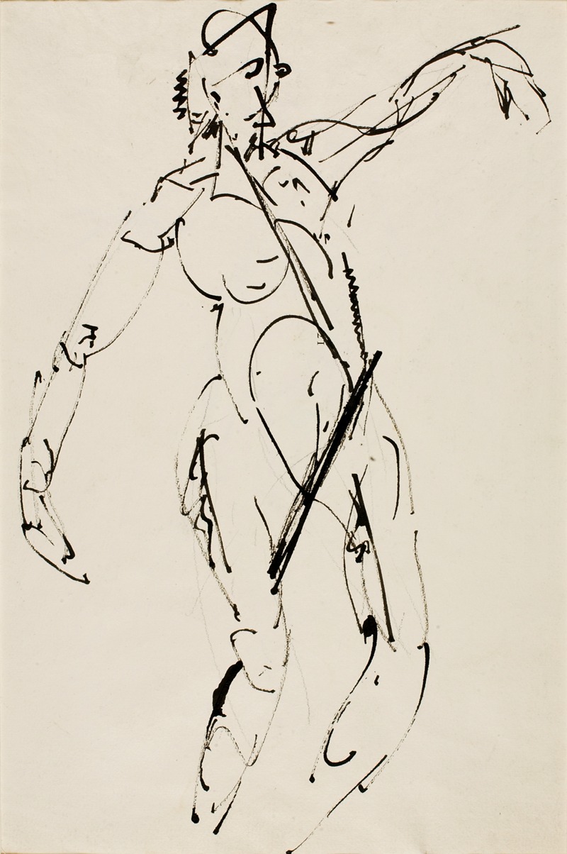 Alfred Henry Maurer - Standing Nude