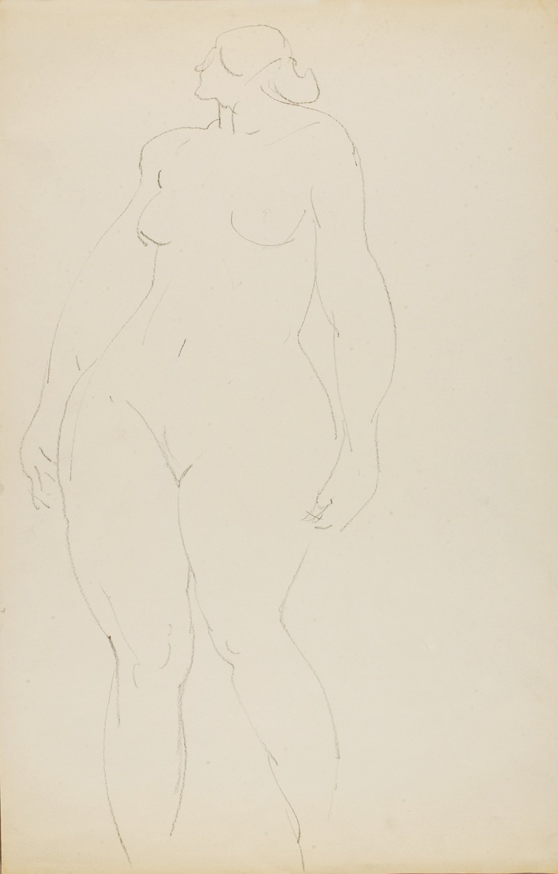 Alfred Henry Maurer - Standing Nude