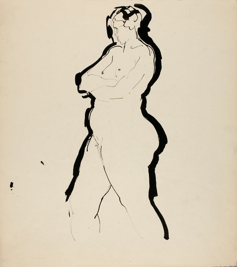 Alfred Henry Maurer - Standing Nude