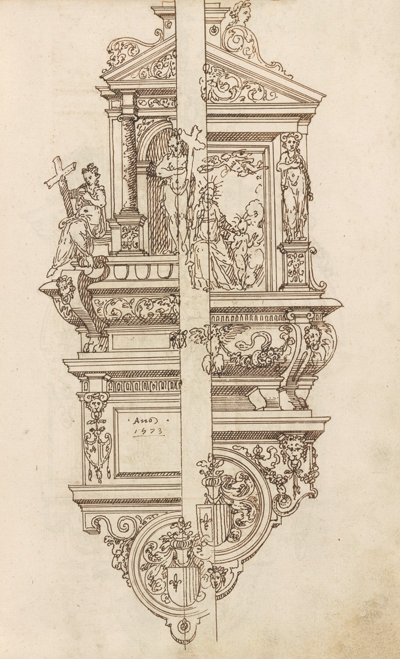 Anonymous - Altar pieces and decorations Pl.013