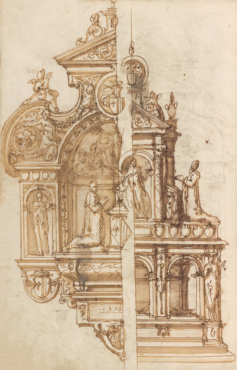 Anonymous - Altar pieces and decorations Pl.085