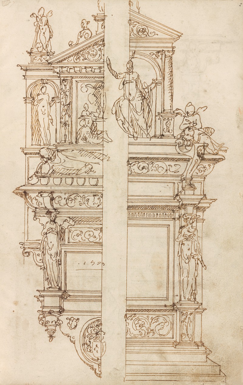 Anonymous - Altar pieces and decorations Pl.100