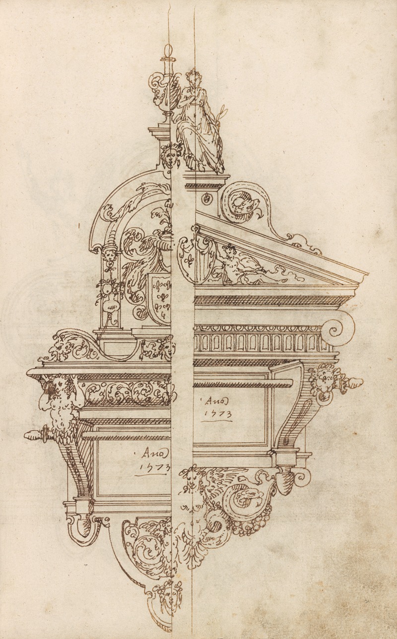 Anonymous - Altar pieces and decorations Pl.101