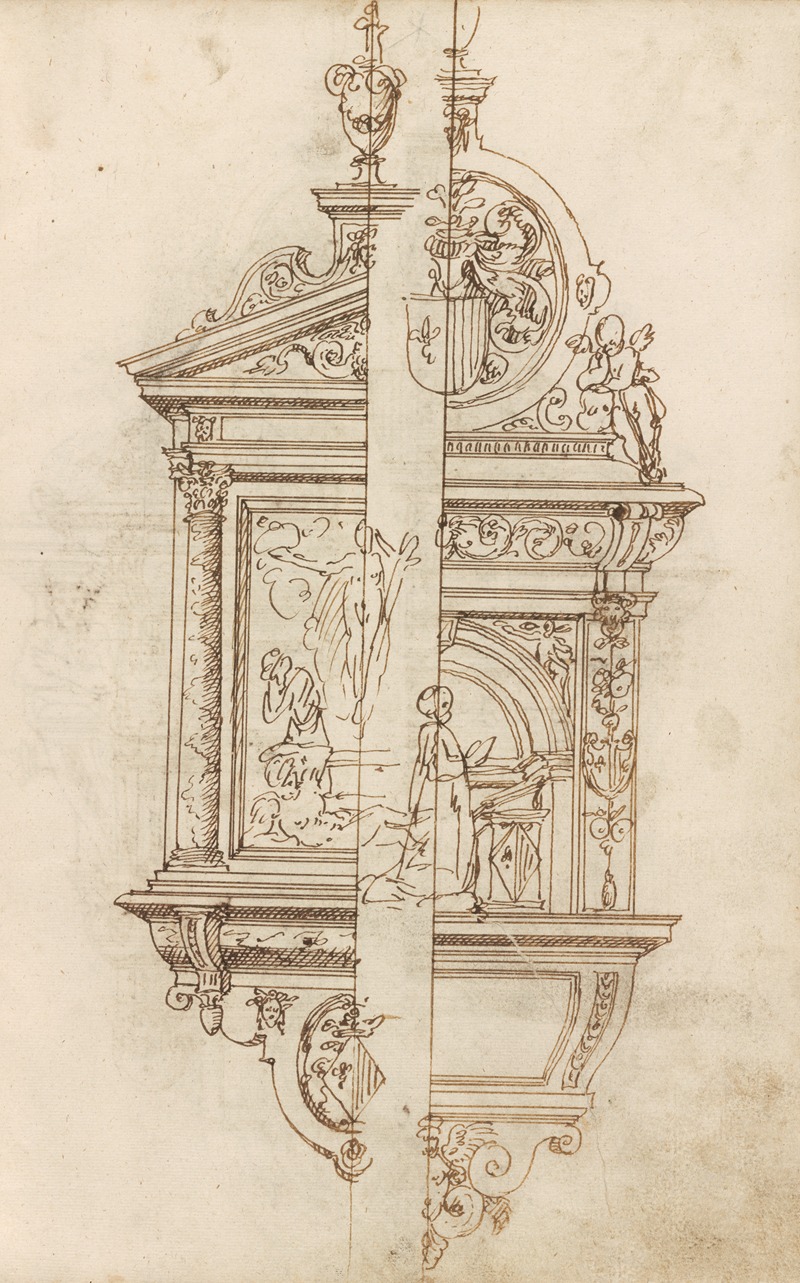 Anonymous - Altar pieces and decorations Pl.105
