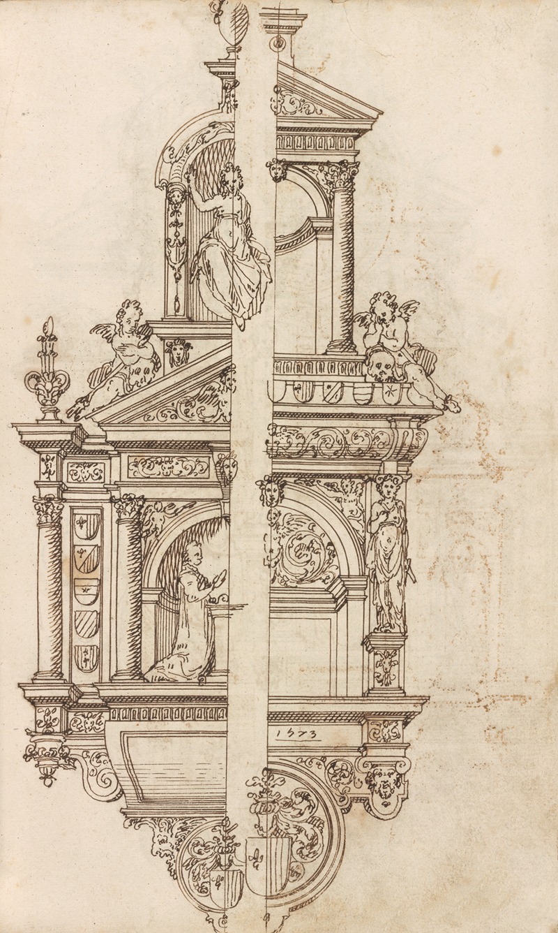 Anonymous - Altar pieces and decorations Pl.106