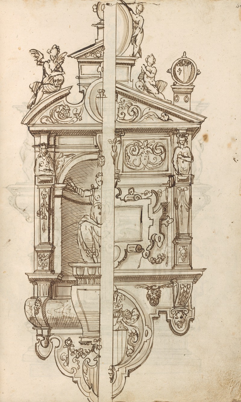 Anonymous - Altar pieces and decorations Pl.107
