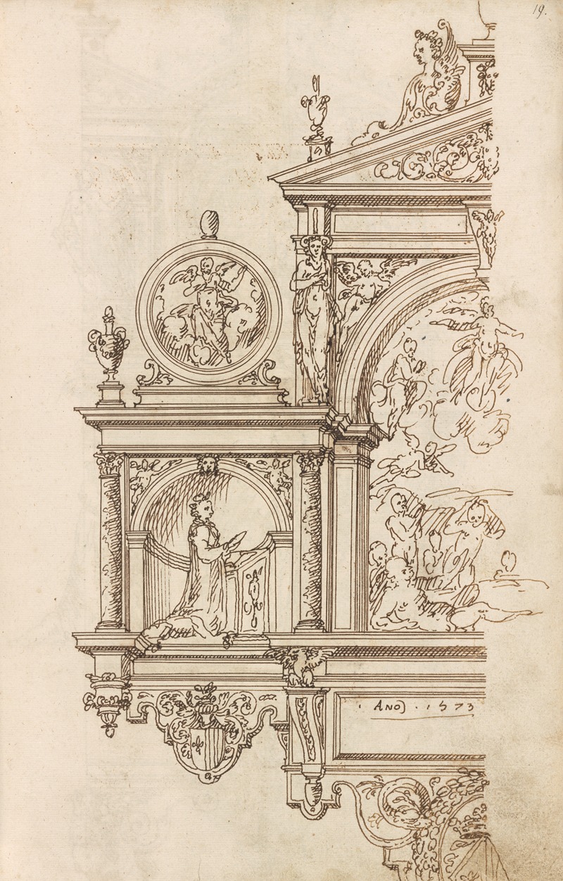 Anonymous - Altar pieces and decorations Pl.108