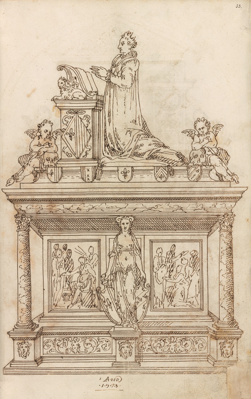 Anonymous - Altar pieces and decorations Pl.117