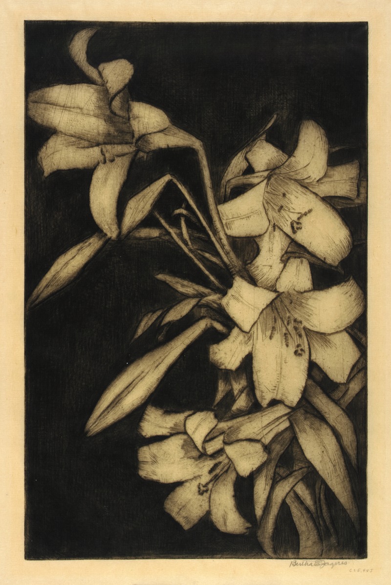 Bertha E. Jaques - Easter, or Madonna, Lilies
