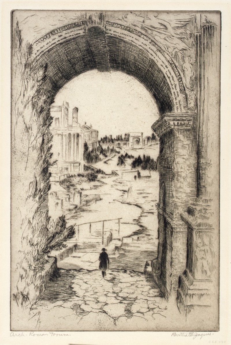 Bertha Jaques - Roman Forum