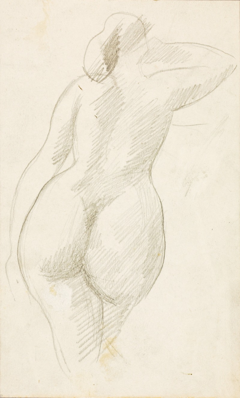 Carl Newman - Back View of Female Nude