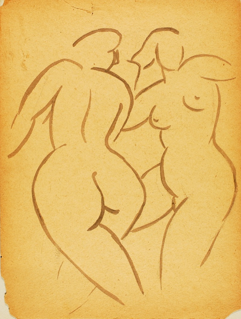 Carl Newman - Two Female Nudes