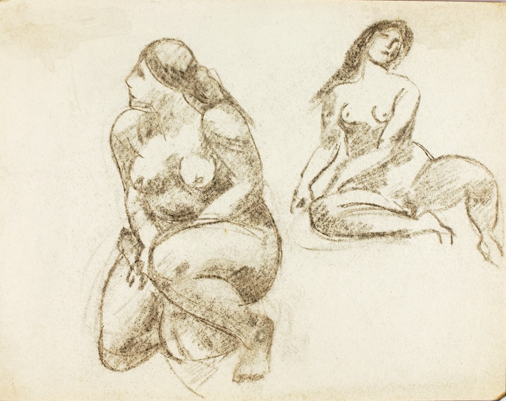 Carl Newman - Two Female Nudes