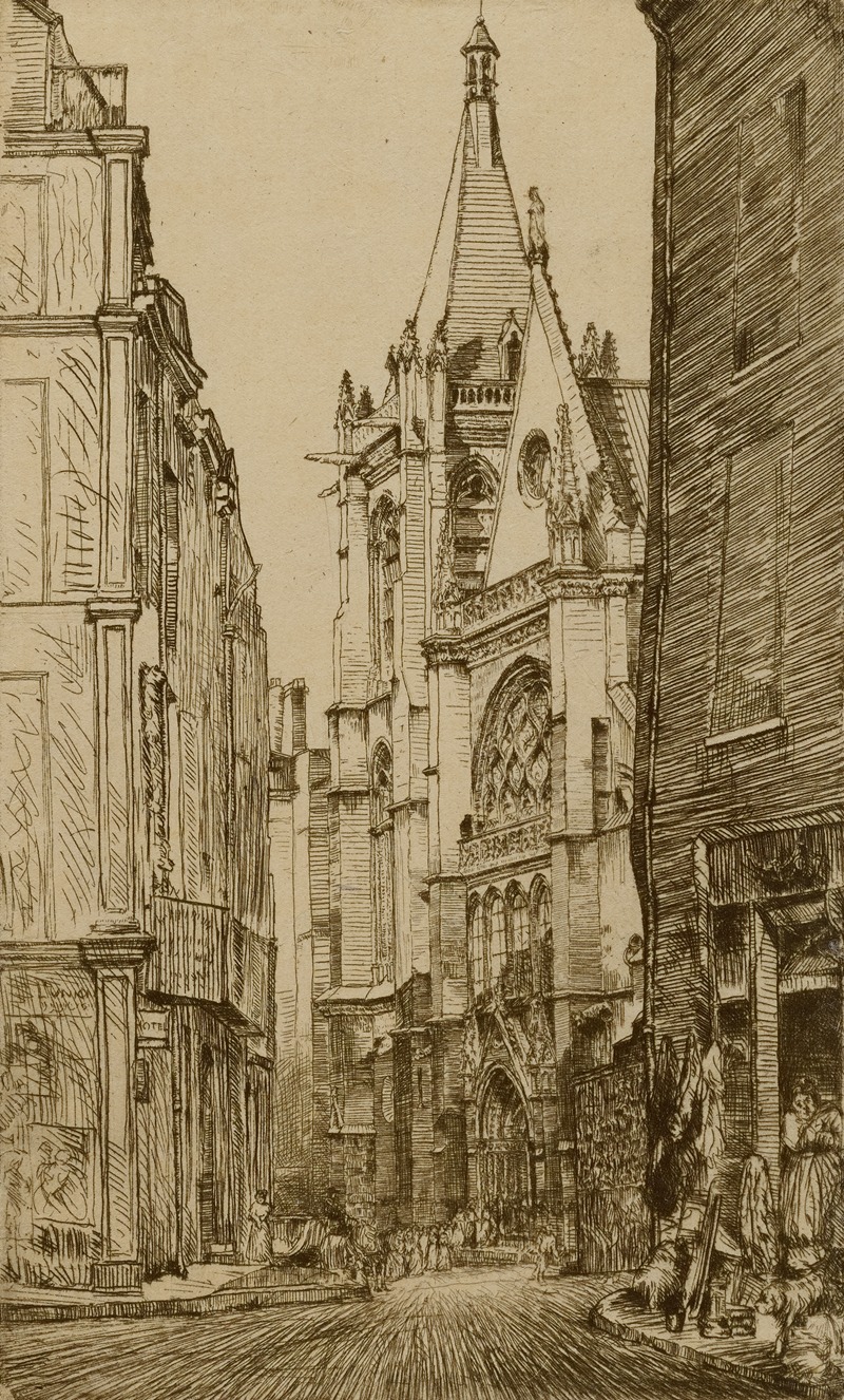 Donald Shaw MacLaughlan - St. Severin, Paris