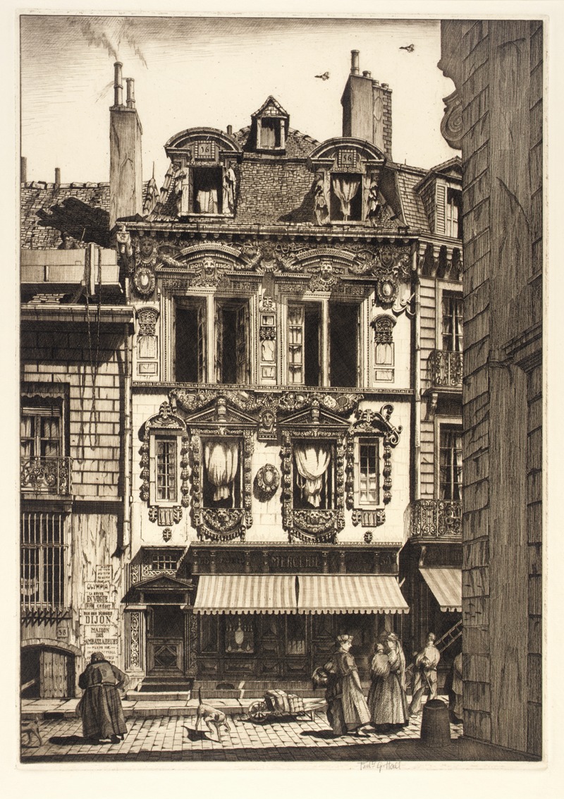 Frederick G. Hall - Maison des Ambassadeurs, Dijon