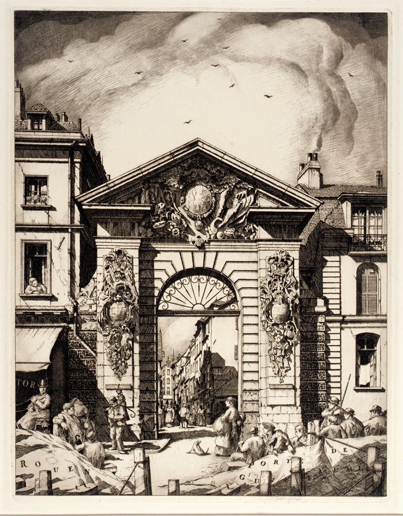 Frederick G. Hall - Rouen, Porte de Guillaume