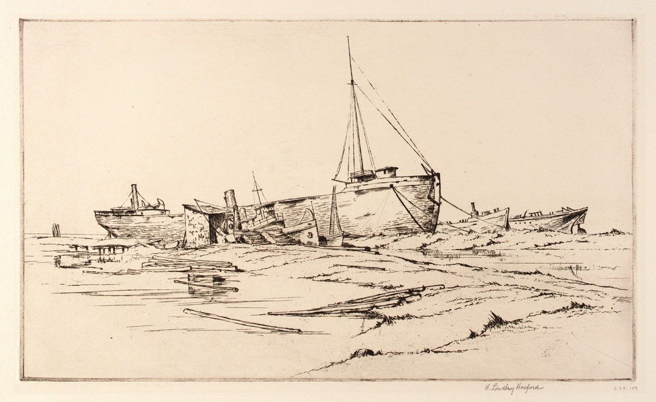 H. Lindley Hosford - Marine Graveyard, Port Arthur