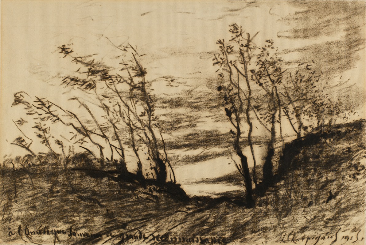 Henri Harpignies - Landscape