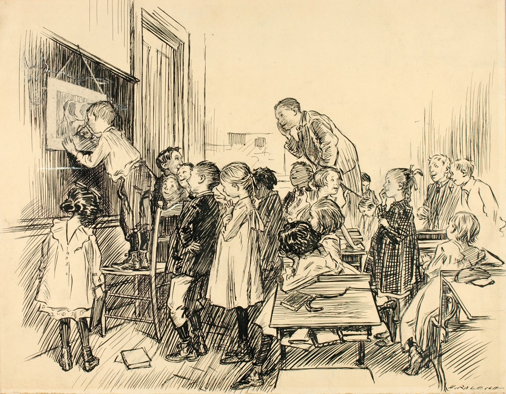 Henry Patrick Raleigh - The Schoolroom
