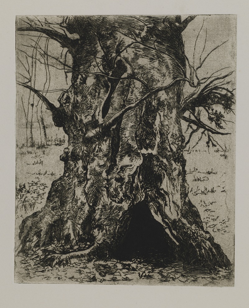 Joseph Stella - Tree Trunk