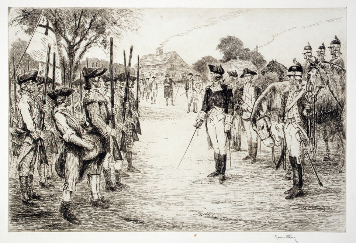 Kerr Eby - George Washington and His Troops