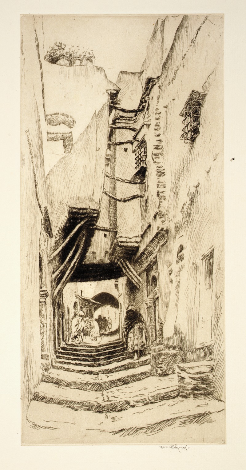 Kerr Eby - Steps and Doorways, Algiers