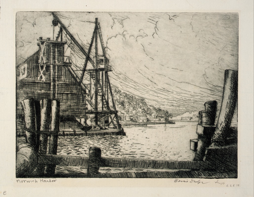 Ozias Dodge - Norwich Harbor