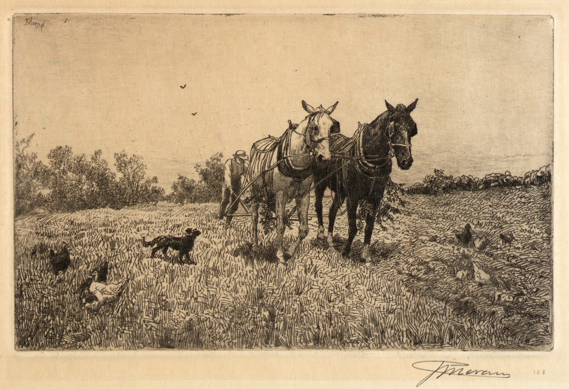 Peter Moran - Fall Ploughing